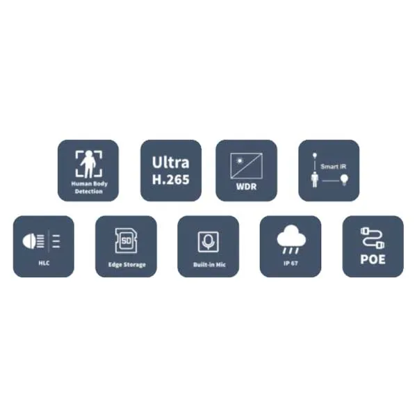 Uniview / UNV / Bundle: Network Video Recorder and 4 IP Cameras / 4 PoE / 4 Channel / 2 MP / Bullet / UNV-04KIT2122