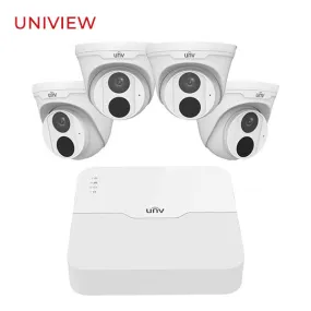Uniview / UNV / Bundle: Network Video Recorder and 4 IP Cameras / 4 PoE / 4 Channel / 2 MP / Eyeball / UNV-04KIT3612