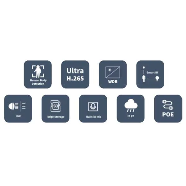 Uniview / UNV / Bundle: Network Video Recorder and 4 IP Cameras / 4 PoE / 4 Channel / 2 MP / Eyeball / UNV-04KIT3612