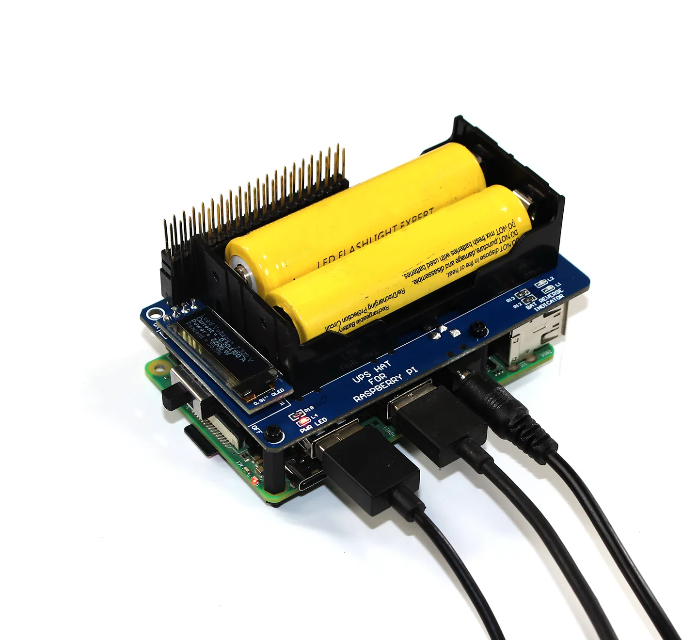 UPS HAT (Uninterrupted Power Supply)