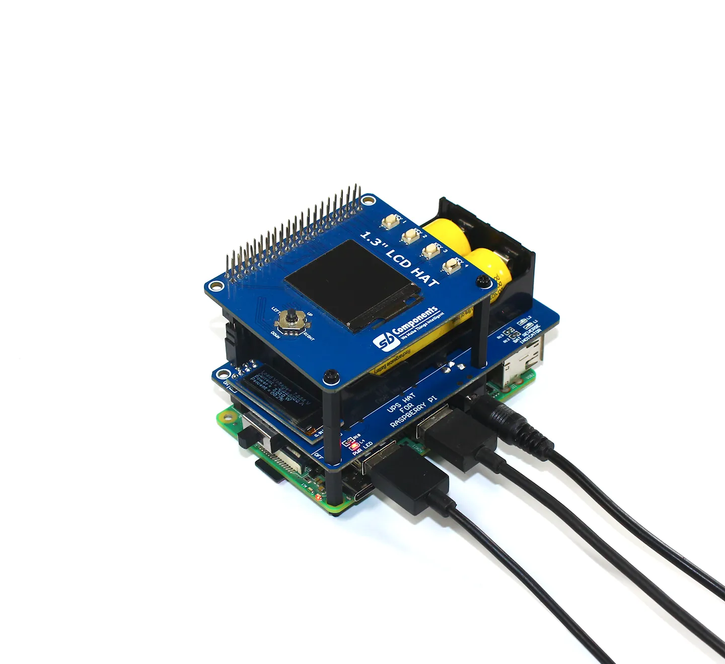 UPS HAT (Uninterrupted Power Supply)