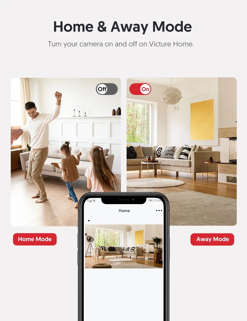 Victure PC440 Indoor Pet Home Camera Baby Monitor