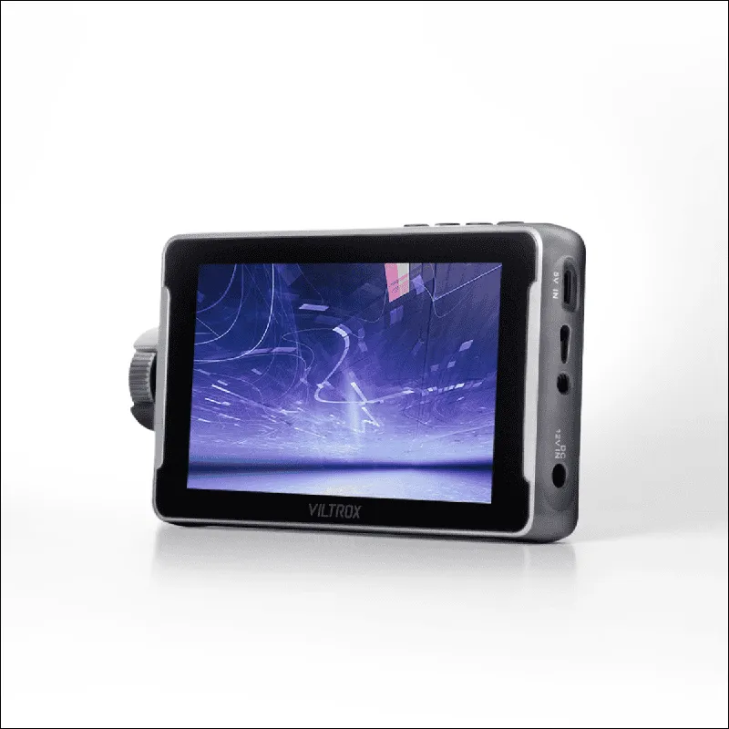 VILTROX DC-550 LITE 5.5'' On Camera Monitor without Battery, 4K HDMI Full HD 400 Nits Camera Field Monitor Touch Screen for Sony Canon Nikon, 3DLUT, Focus Peaking, Histogram, False Colors