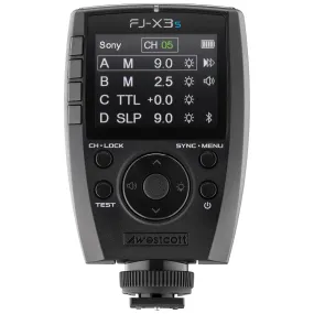 Westcott 4788 FJ-X3S Wireless Flash Trigger w/Sony Camera Mount