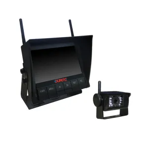 Wireless Recorder Kit 7" Quad kit   1 Cam w/sound 12/24 volt Bx1